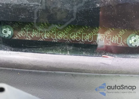 2005 Honda Odyssey Touring из США, поврежденный, VIN 5FNRL38895B077940